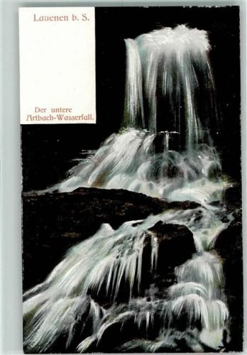 3782 Lauenen b. Gstaad - Altbach Wasserfall