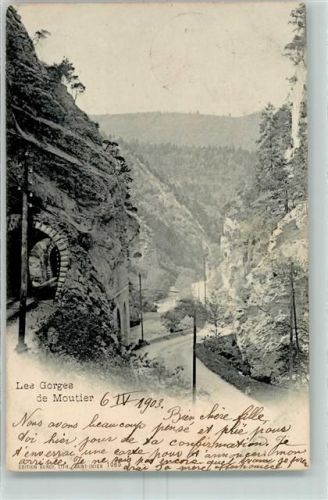 2740 Moutier - 1903 Les Gorges