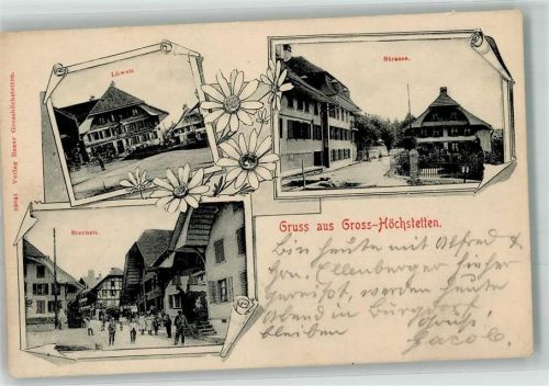 3506 Grosshöchstetten - Gasthaus Löwen u. Sternen