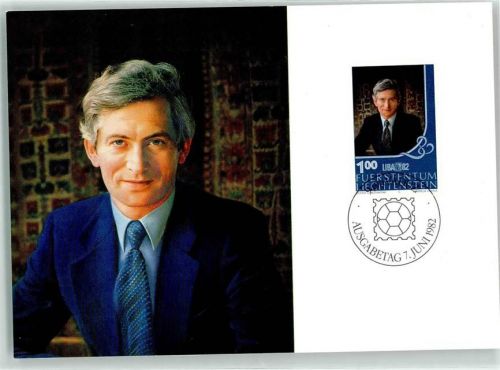 Erbprinz Hans Adam von Liechtenstein Ausgabe 7. Juni 1982 Adel Liechtenstein