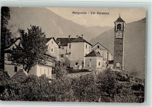 6647 Mergoscia 1916 - Val Verzasca - Turmuhr