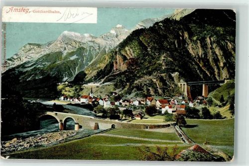 6474 Amsteg 1903 - Gotthardbahn