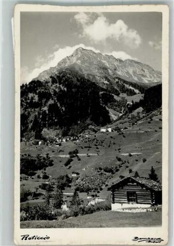 7603 Vicosoprano - Roticcio Ort handschriftlich