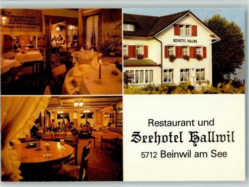 5712 Beinwil am See - Restaurant und Seehotel Hallwil