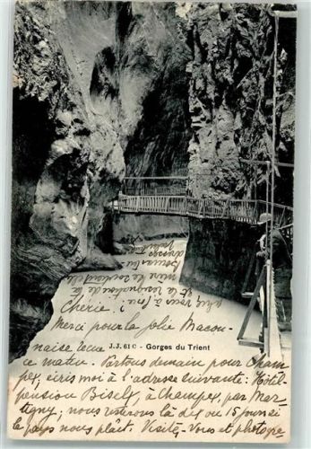1904 Vernayaz 1903 - Gorges du Trient