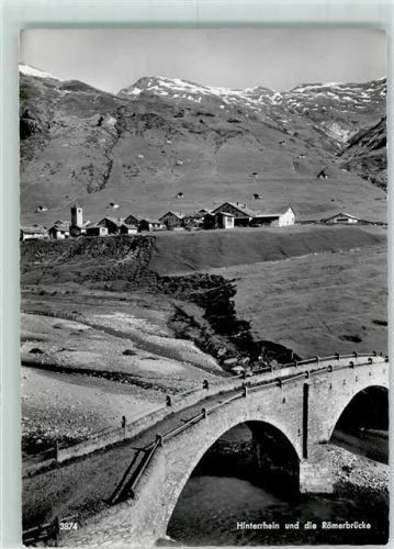 7438 Hinterrhein - Römerbrücke Verlag Geiger 3874