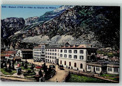 3999 Oberwald - Hotel du Glacier du Rhone Gletsch