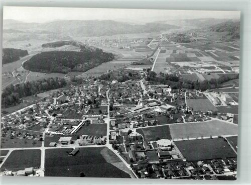 8355 Aadorf 1979 Foto AK Fliegeraufnahme