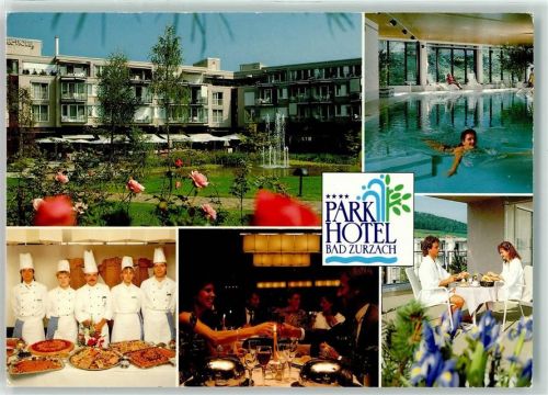 5330 Bad Zurzach - Parkhotel Schwimmbad Werbung Koch