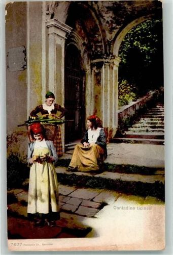 6614 Brissago 1911 - Ort lt. Stempel Bäuerin