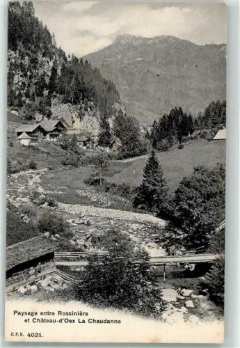 1658 Rossinière - Paysage