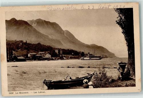 1897 Bouveret - DS auf dem Genfersee