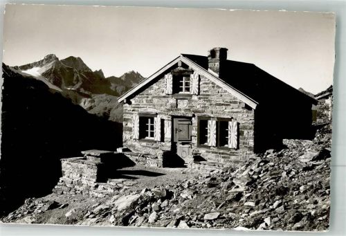 3928 Randa Foto AK Dom-Hütte