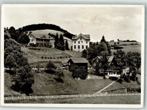 9104 Waldstatt Foto AK Pension Erholungsheim Sonnenhalde