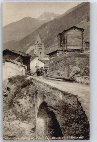 1946 Bourg-St-Pierre - Brückenpartie