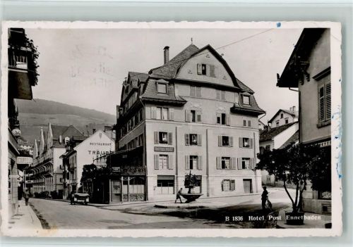 5408 Ennetbaden - Hotel Post Oldtimer