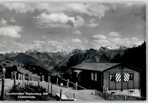 Glaubenberg - Barackenlager