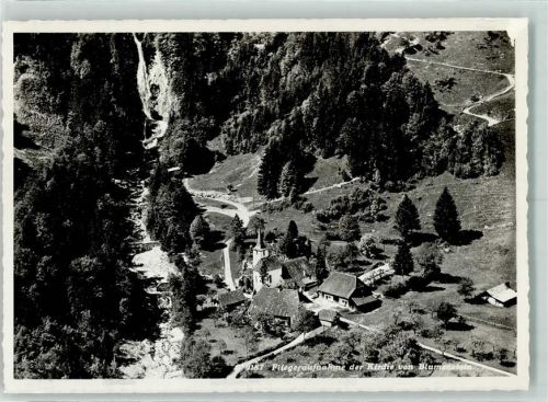 3638 Blumenstein Gebrauchsspuren Fliegeraufnahme Kirche