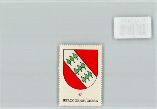 3360 Herzogenbuchsee - Vignette Wappen Kaffee Hag ca 1920-1940