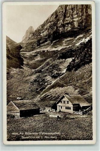 9050 Appenzell Meistersrüte - Saxerlücke Alp Bollenwies