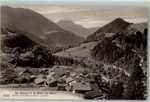 1863 Le Sépey Ormont-Dessous 1909 - Dent du Midi