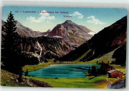3782 Lauenen b. Gstaad 1914 - Lauenensee Wildhorn