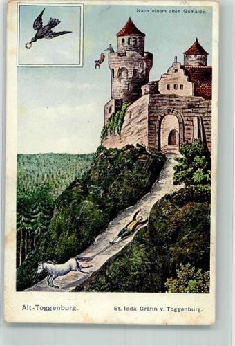 9534 Iddaburg 1916 - Alt Toggenburg Schloss