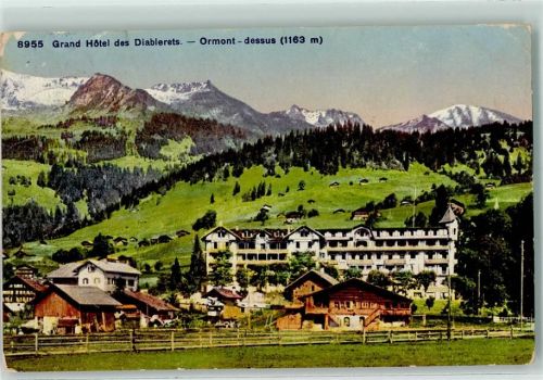 1863 Le Sépey Ormont-Dessous 1917 - Grand Hotel des Diablerets Ormont-dessus
