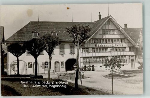 9122 Mogelsberg - Gasthaus Bäckerei Zum Löwen J. Schwitzer
