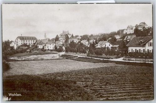 5610 Wohlen AG - Kirche, Ortsansicht