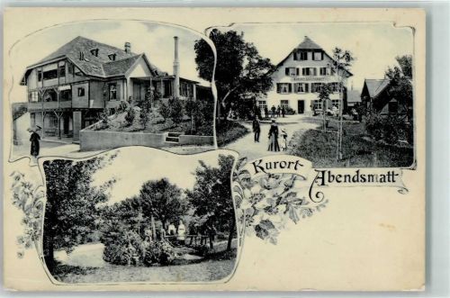 4432 Lampenberg 1908 - Kurort Abendsmatt