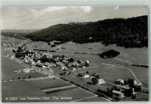 2126 Les Verrières - Fliegeraufnahme