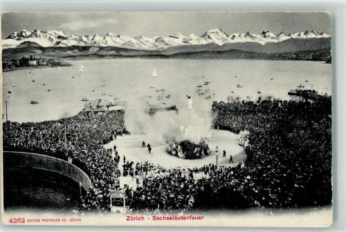 8000 Zürich - Bögg Verbrennung Sechseläuten