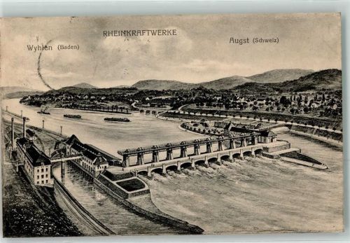 4302 Augst BL - Rheinkraftwerke Augst