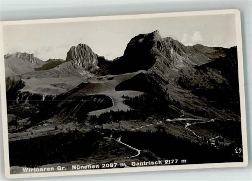 Gantrisch Foto AK Wirtneren Gr. Nünenen Gantrisch