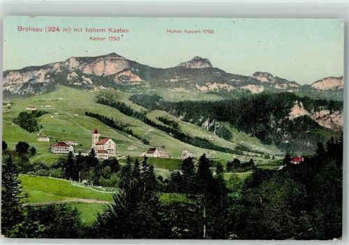 9058 Brülisau Gebrauchsspuren Hohen Kasten Kamor