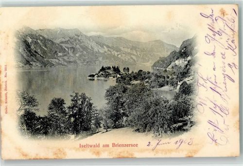 3807 Iseltwald 1903 - Brienzersee