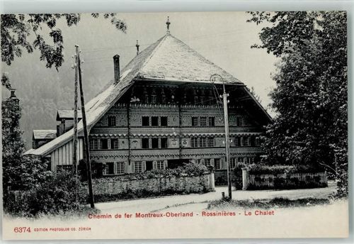 1658 Rossinière - Grand Chalet