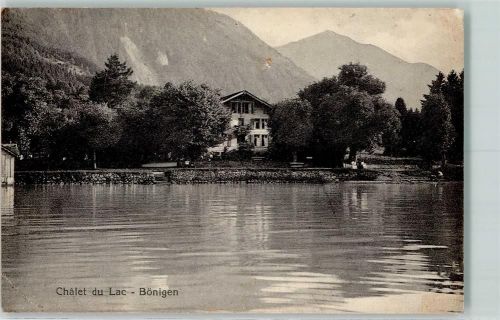 3806 Bönigen b. Interlaken Gebrauchsspuren Châlet du lac