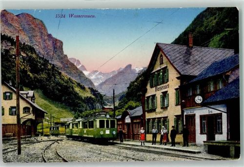 9057 Wasserauen - Bahnhof Eisenbahn