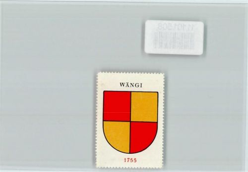 9545 Wängi - Vignette Wappen Kaffee Hag ca 1920-1940