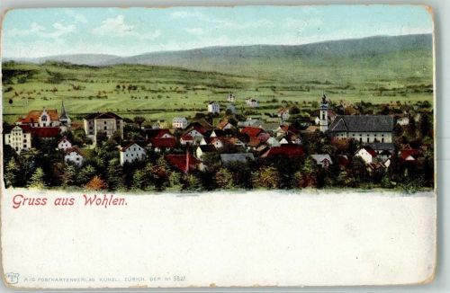 5610 Wohlen AG Gebrauchsspuren Lithographie