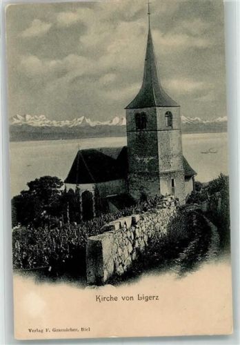 2514 Ligerz Gléresse - Kirche