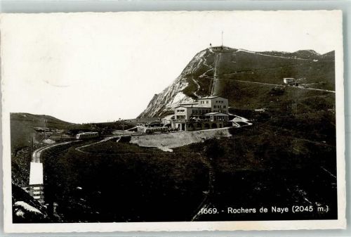 1844 Rochers-de-Naye Montreux - Grand Hotel des Rochers de Naye Bergbahn