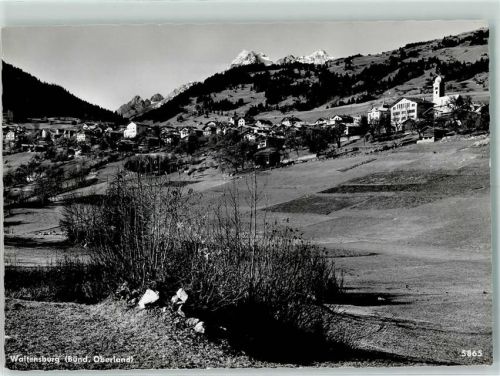 7158 Waltensburg Vuorz Staziun 1963