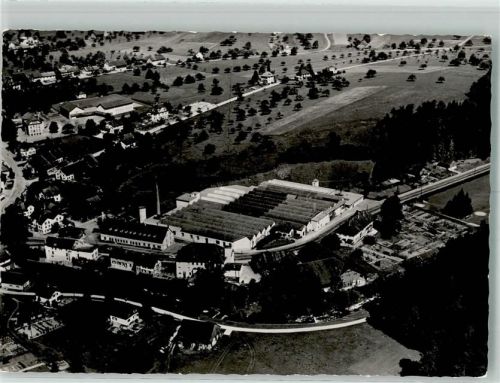 9545 Wängi 1955 Foto AK Fliegeraufnahme