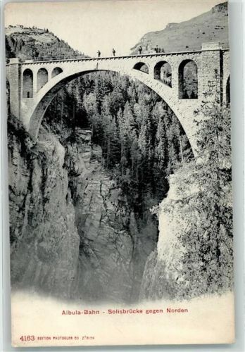 Albulabahn - Solisbrücke gegen Norden
