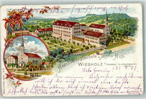 8262 Ramsen - Haushaltungsschule Maria Hilf Wiesholz