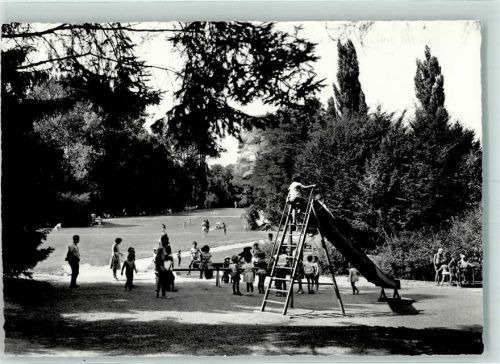 8803 Rüschlikon 1958 - Park im Güne Kinderspielplatz