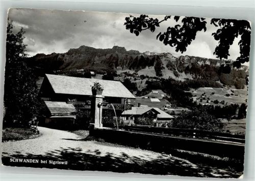 3657 Schwanden Sigriswil 1967 Foto AK Lindenbrunnen